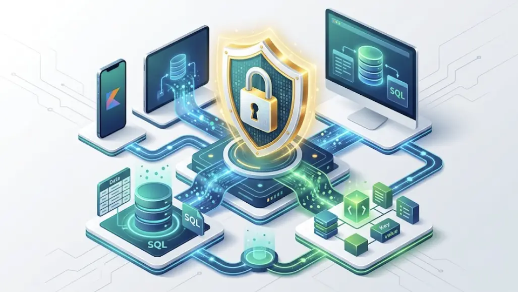 إدارة البيانات في KMP